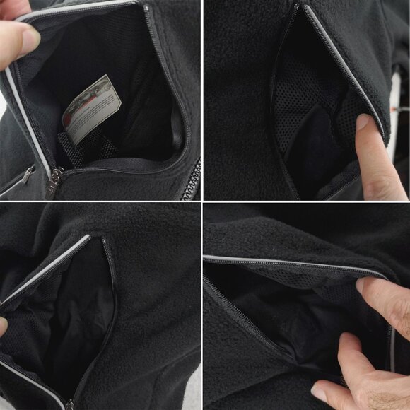 SCOTTeVEST Fleece Jacket TEC Convertible Zip Sleeves SeV Men's XXL NWOT - Picture 11 of 12